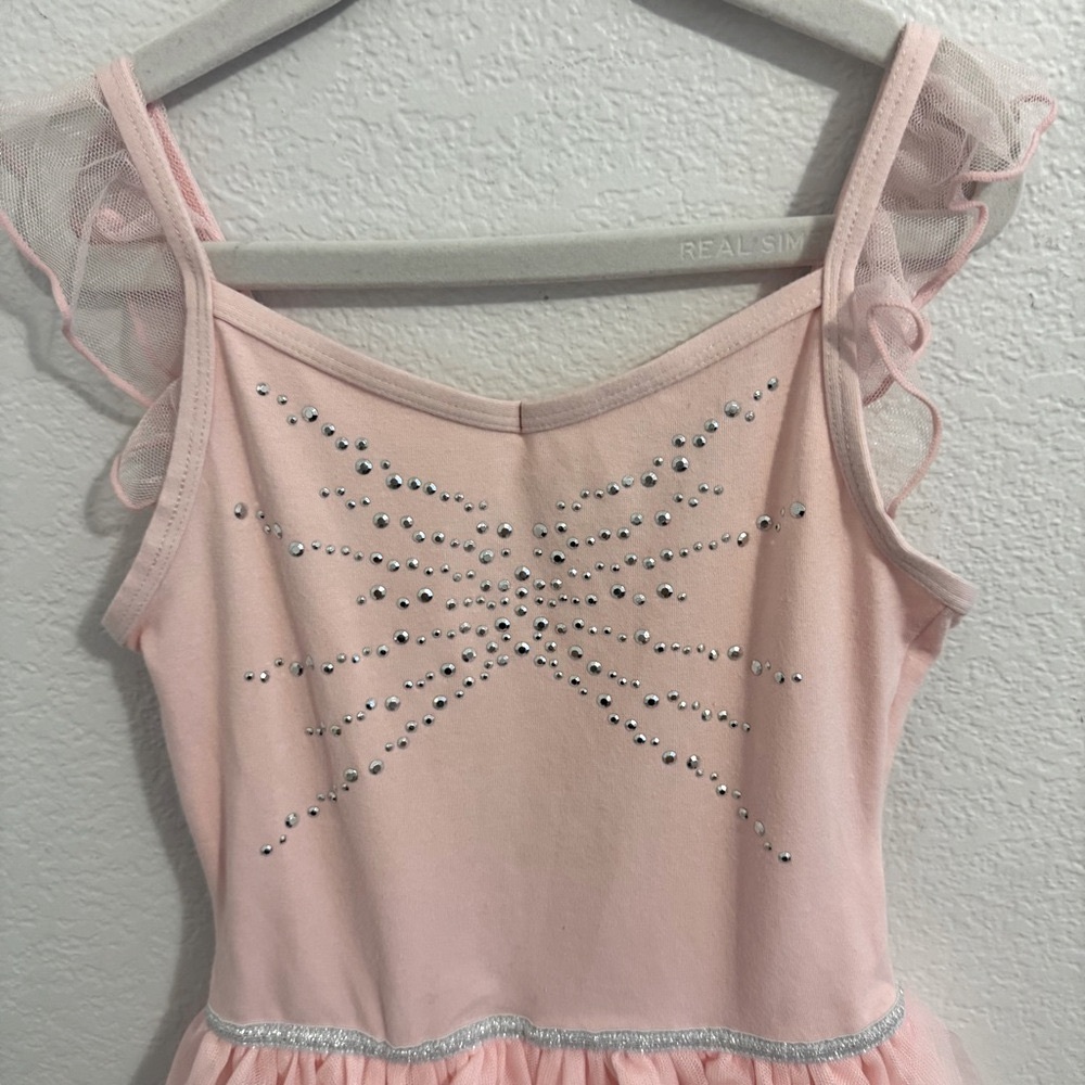 Bundle, Cat & Jack Light Pink Dance/Ballet Leotards and Skirt. Size 6/6X and 7/8 - Picture 4 of 17